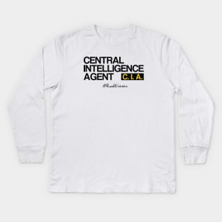 CIA - Central Intelligence Agent Kids Long Sleeve T-Shirt